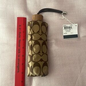 Coach mini umbrella
